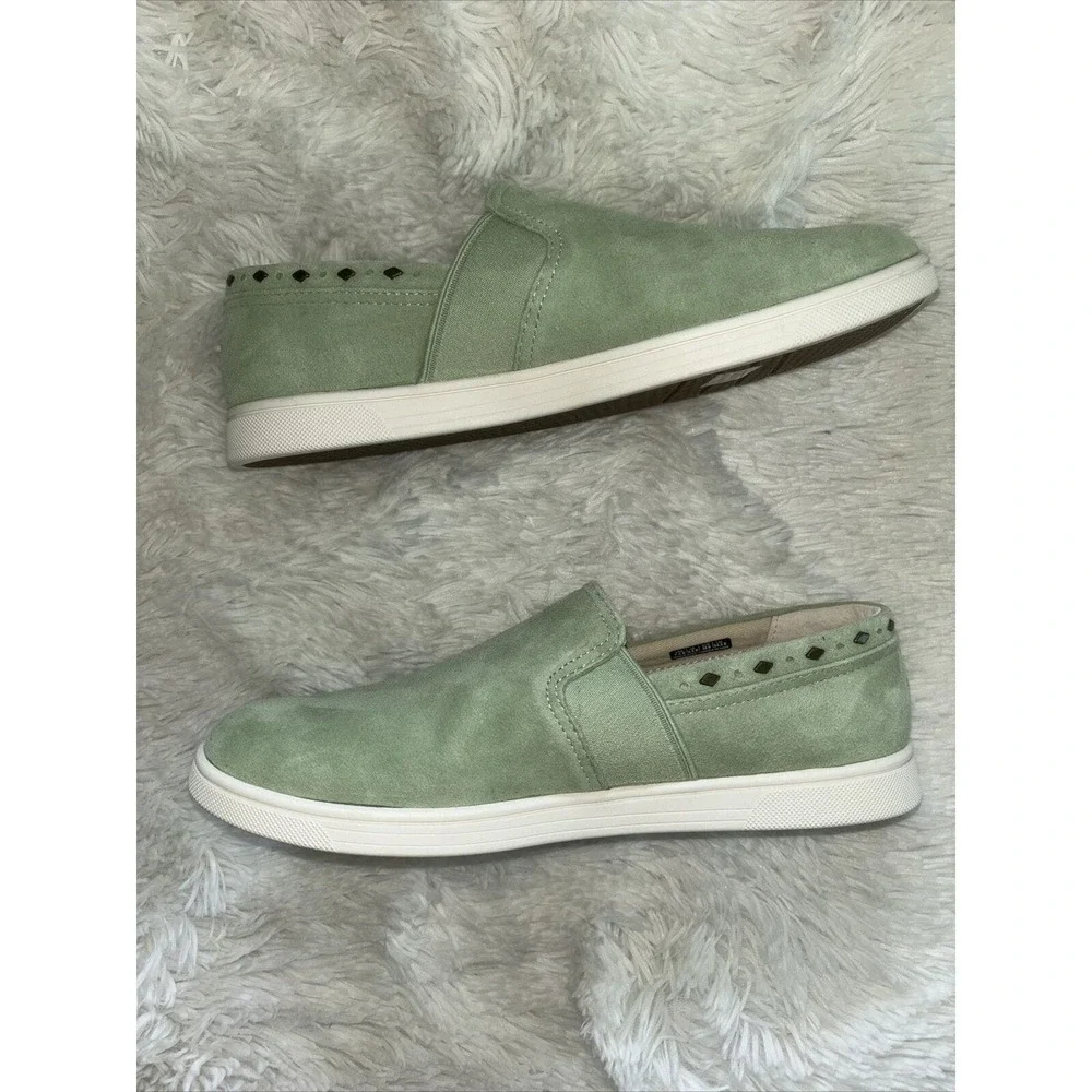 NWOB Spenco Suede Slip On Flat Shoes Size 7.5B - Picture 6 of 10